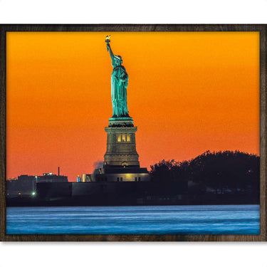 Vrijheidsbeeld New York - Diamond Painting - 40x50cm - Vierkant